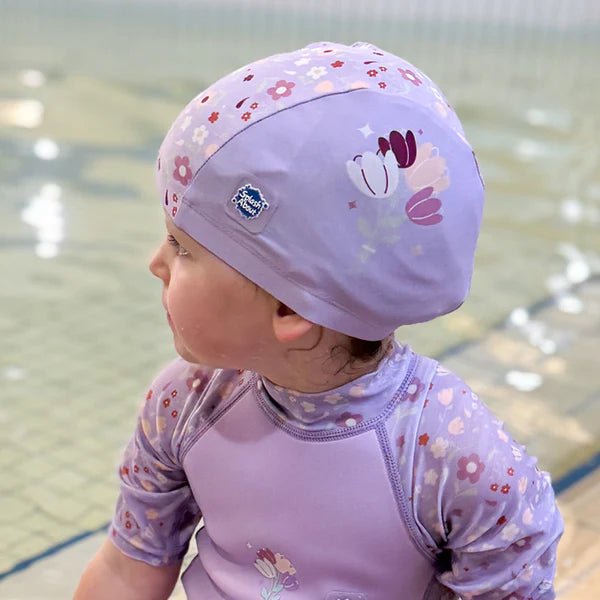 Swim Hat lasten ja taaperoiden uimalakki, Lilac SpringSplash About
