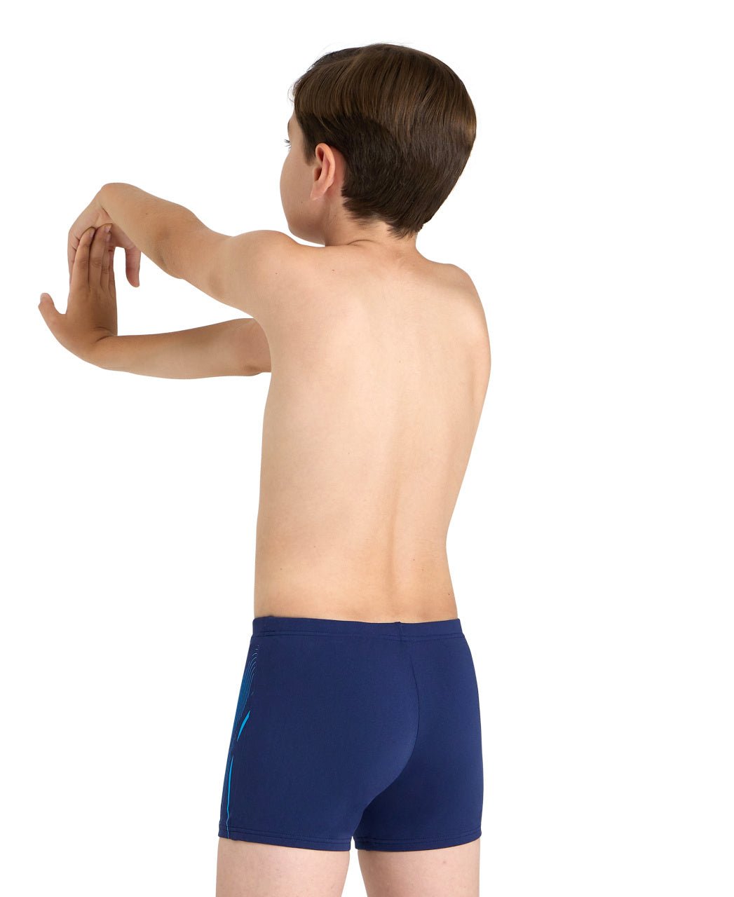 Swim Short Graphic poikien uimahousut, tummansini - turkoosiArena