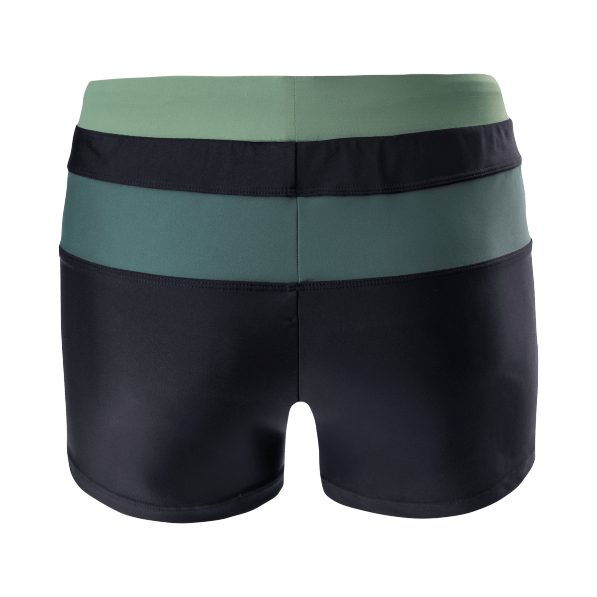 Tahu miesten boxer-uimahousut, musta-vihreä