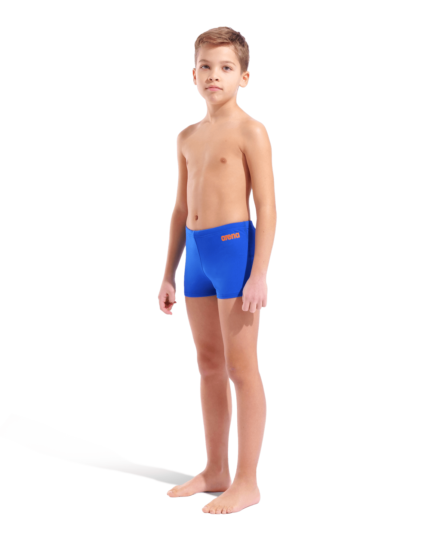 Team Swim Short Solid poikien uimahousut, neon sininenArena