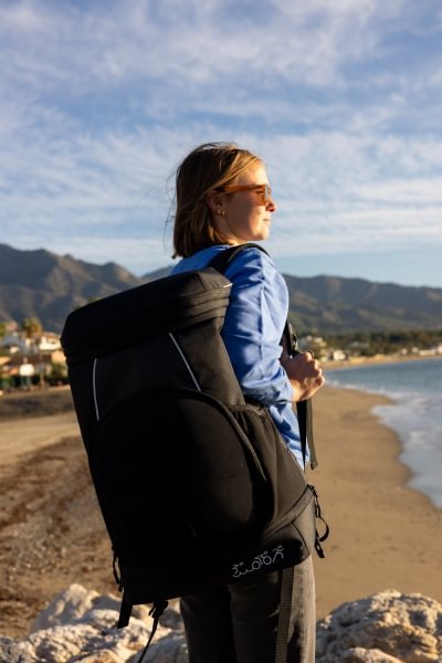 Transition Backpack reppu, mustaOrca