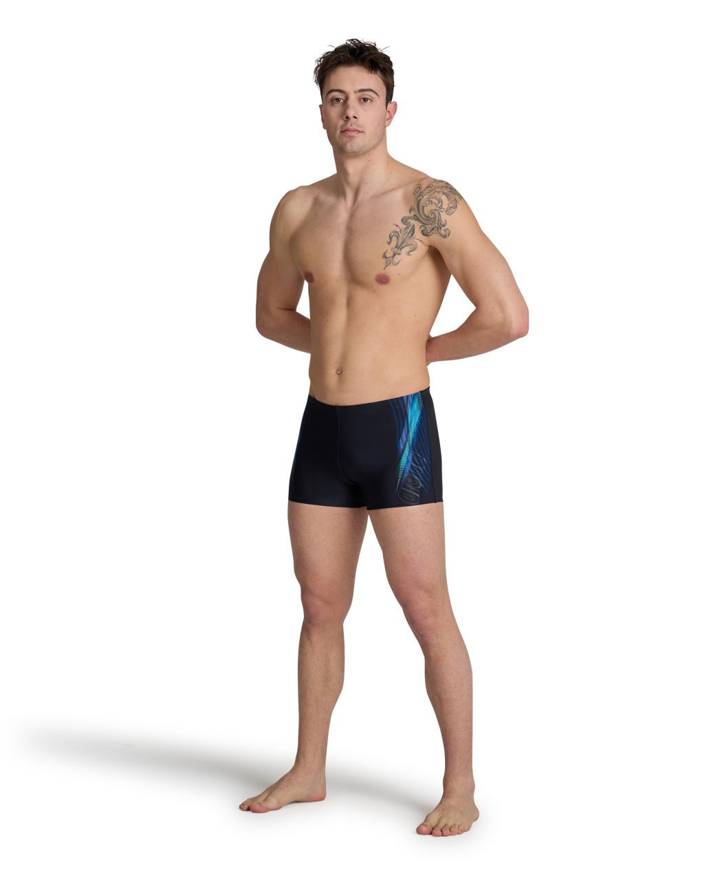 Underwater Swim Short miesten uimahousut, musta - sininenArena