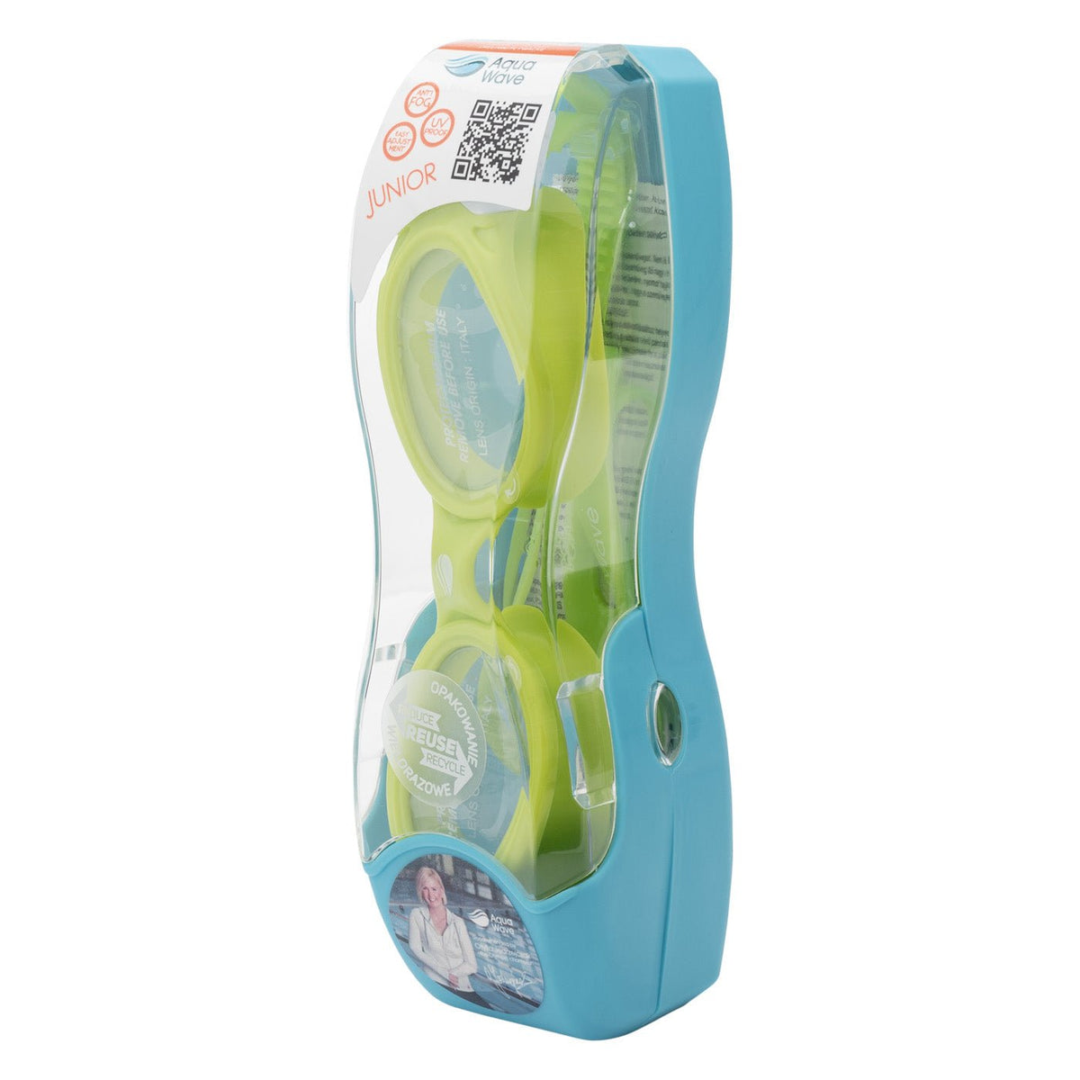 Visio lasten uimalasit, neonlime