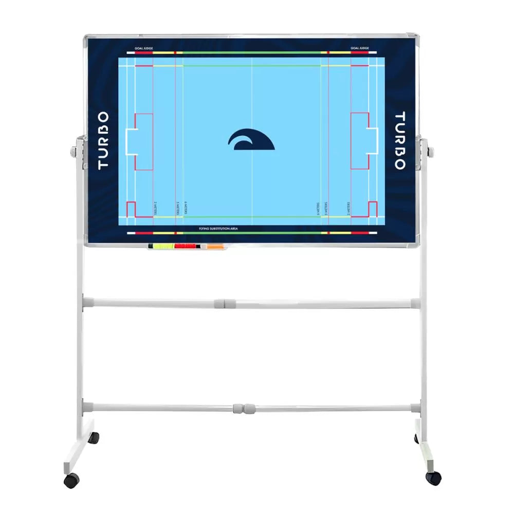 Water Polo Tactical Board With Wheels (100 X 160 cm)