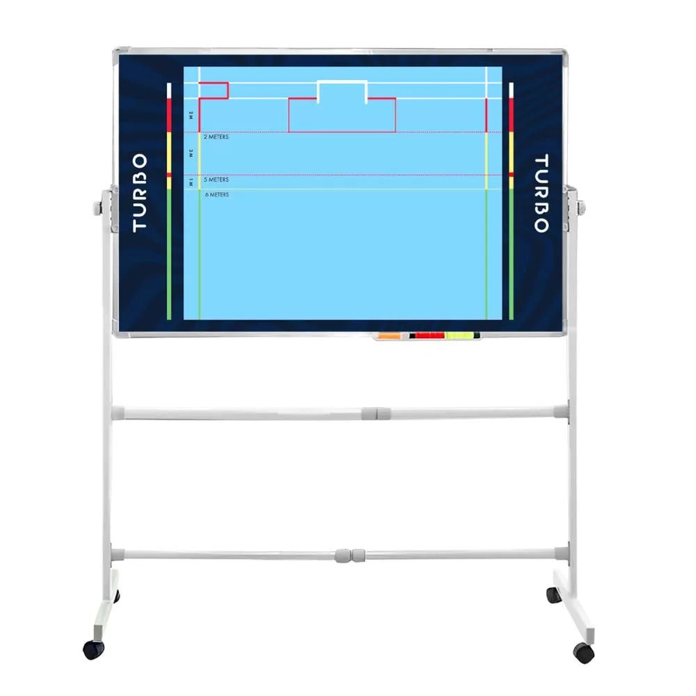 Water Polo Tactical Board With Wheels (100 X 160 cm)Turbo