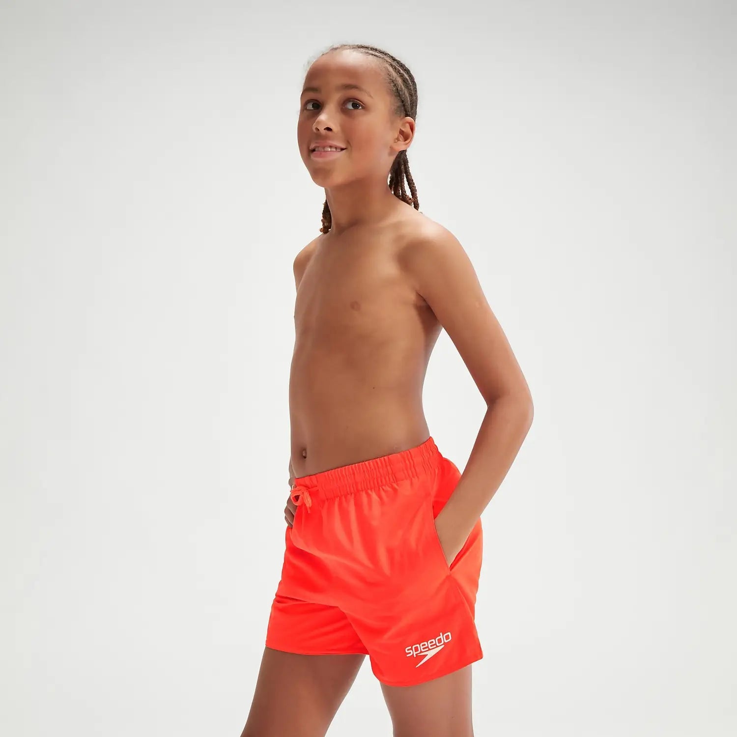 Watershort Essential 13" JR poikien uimashortsit, oranssiSpeedo