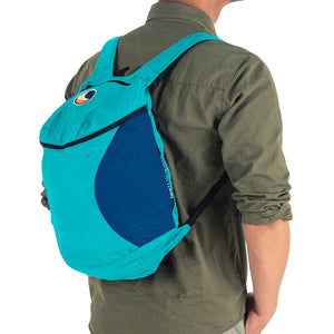 Mini Backpack reppu, turquoise-royal blue