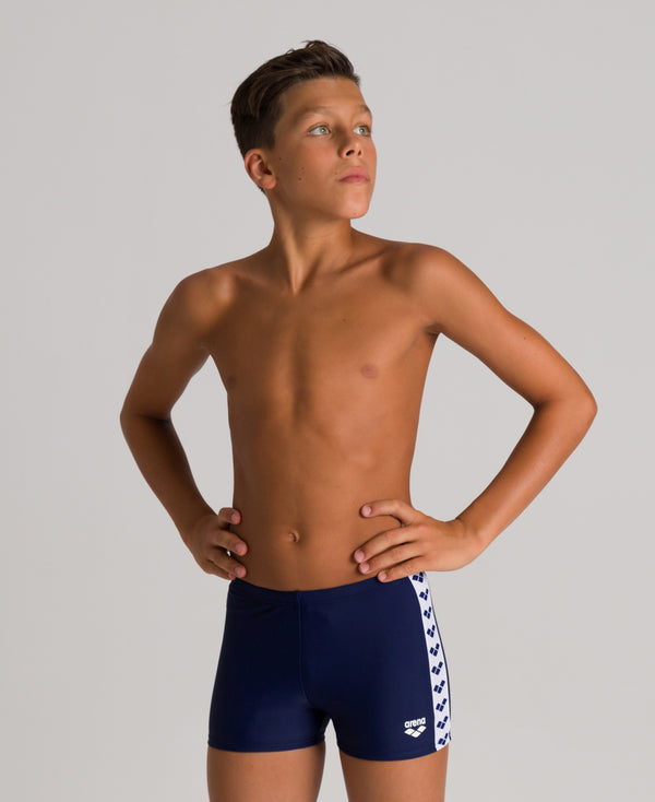 Team Fit Jr Short Badbyxor för pojkar, marinblå