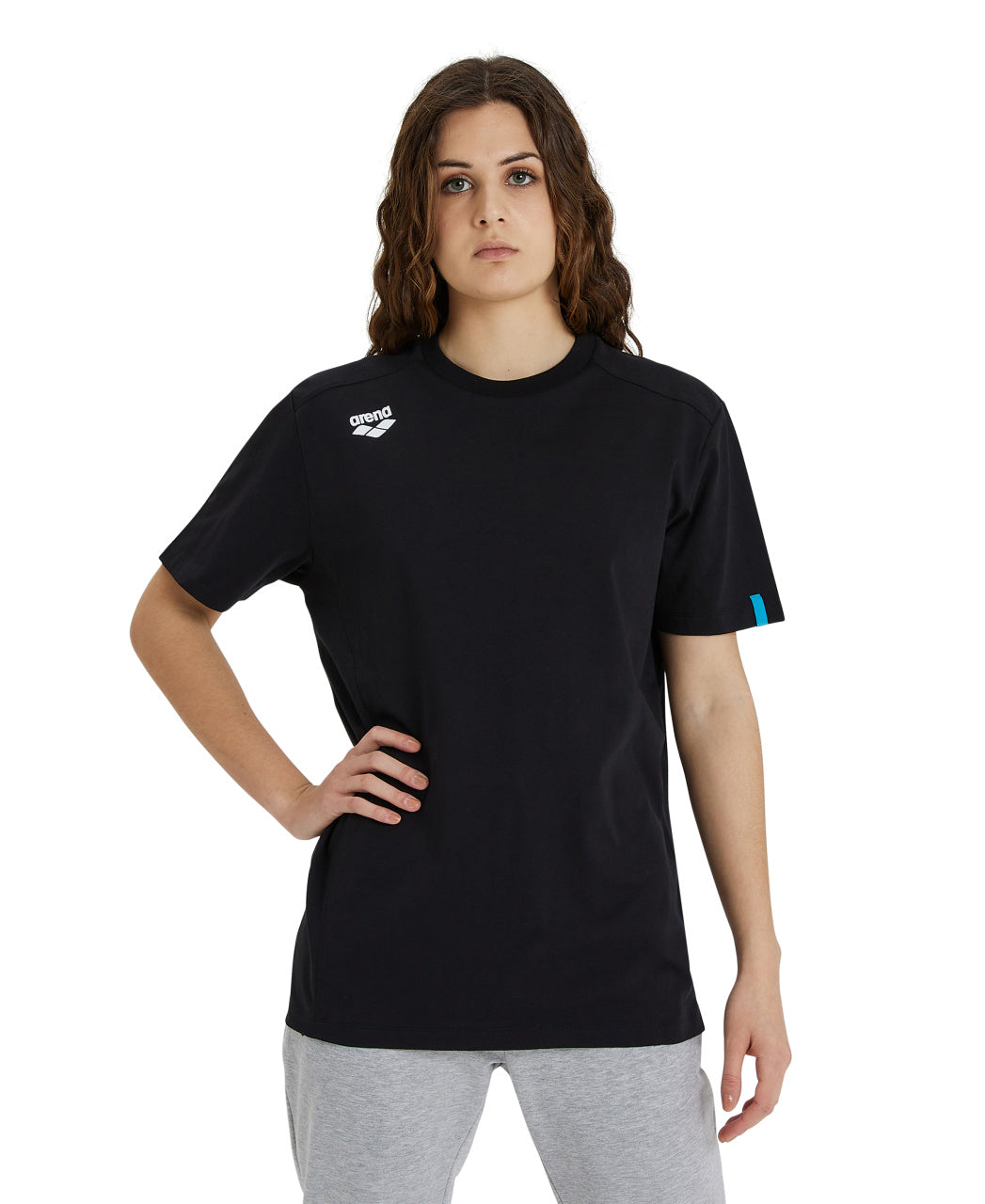 Team Panel T-shirt, svart