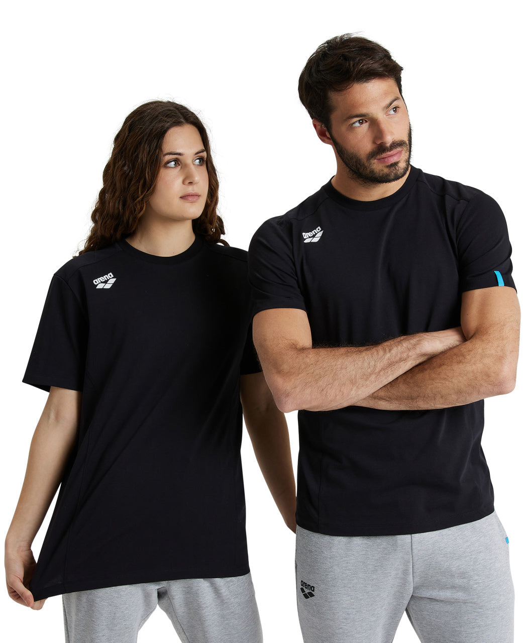 Team Panel T-shirt, svart