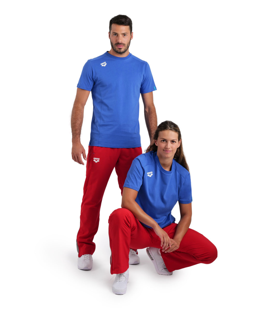 Team Panel T-shirt, blå