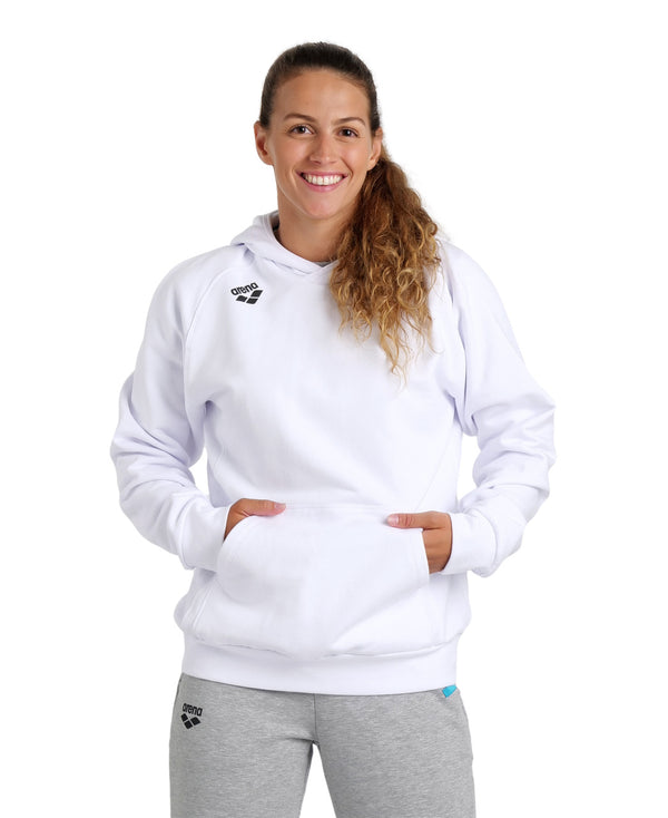 Team Hooded Sweat Panel, vit
