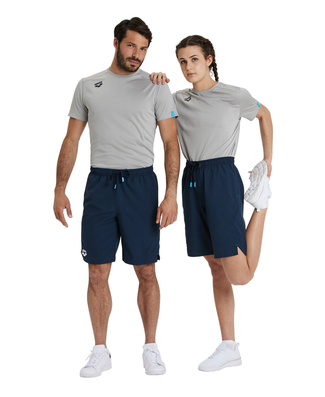 Team bermudashorts, mörkblå