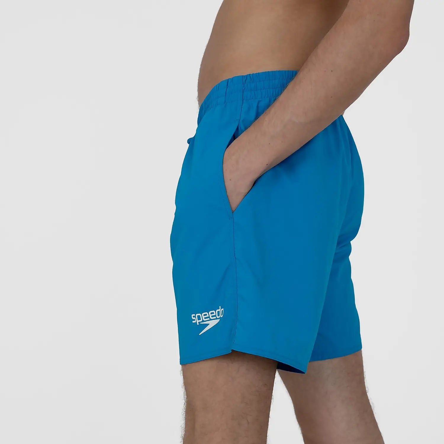 Watershort Essentials 16" men's swim shorts, blue (Bondi)