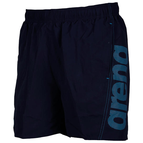 Fundamentals Logo men's swim shorts, navy blue