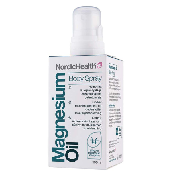 Nordic Health Magnesium Oil - Hudspray 100ml