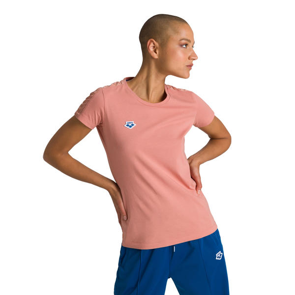 T-shirtlag för kvinnor, rosa