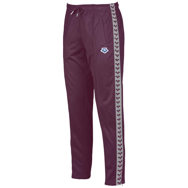 Retro women's 7/8 trousers, dark red