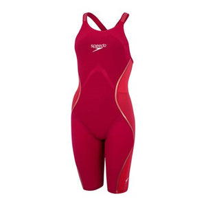 Fastskin LZR Pure Intent Openback Kneeskin tävlingsdräkt för kvinnor, magenta