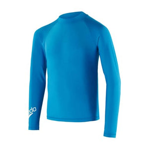 Unisex Rash Top barns långärmad UV-tröja, blå