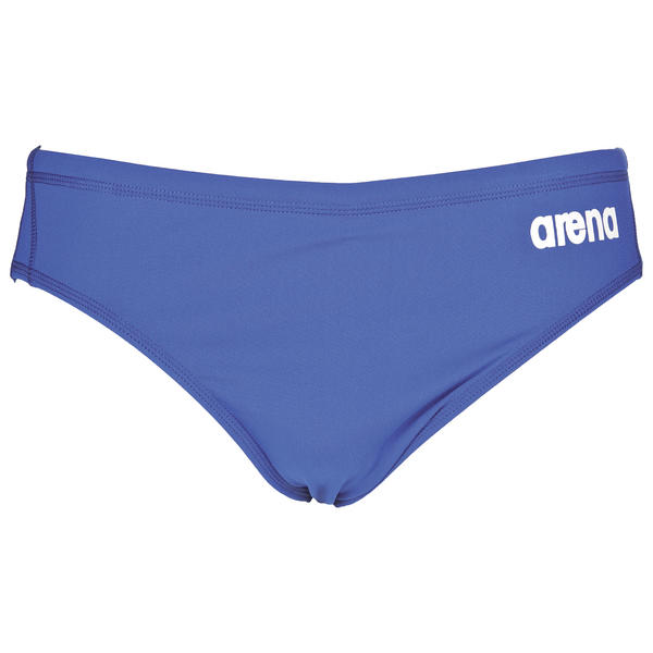 Solid Brief men's swimming trunks, light blue