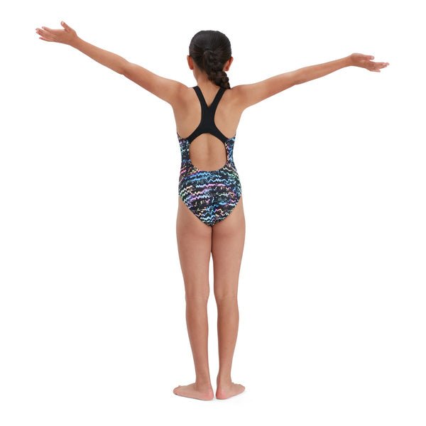 Allover Medalist tyttöjen uimapukuSpeedo