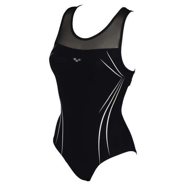 Julie B-cup Cross Back dambaddräkt, svart