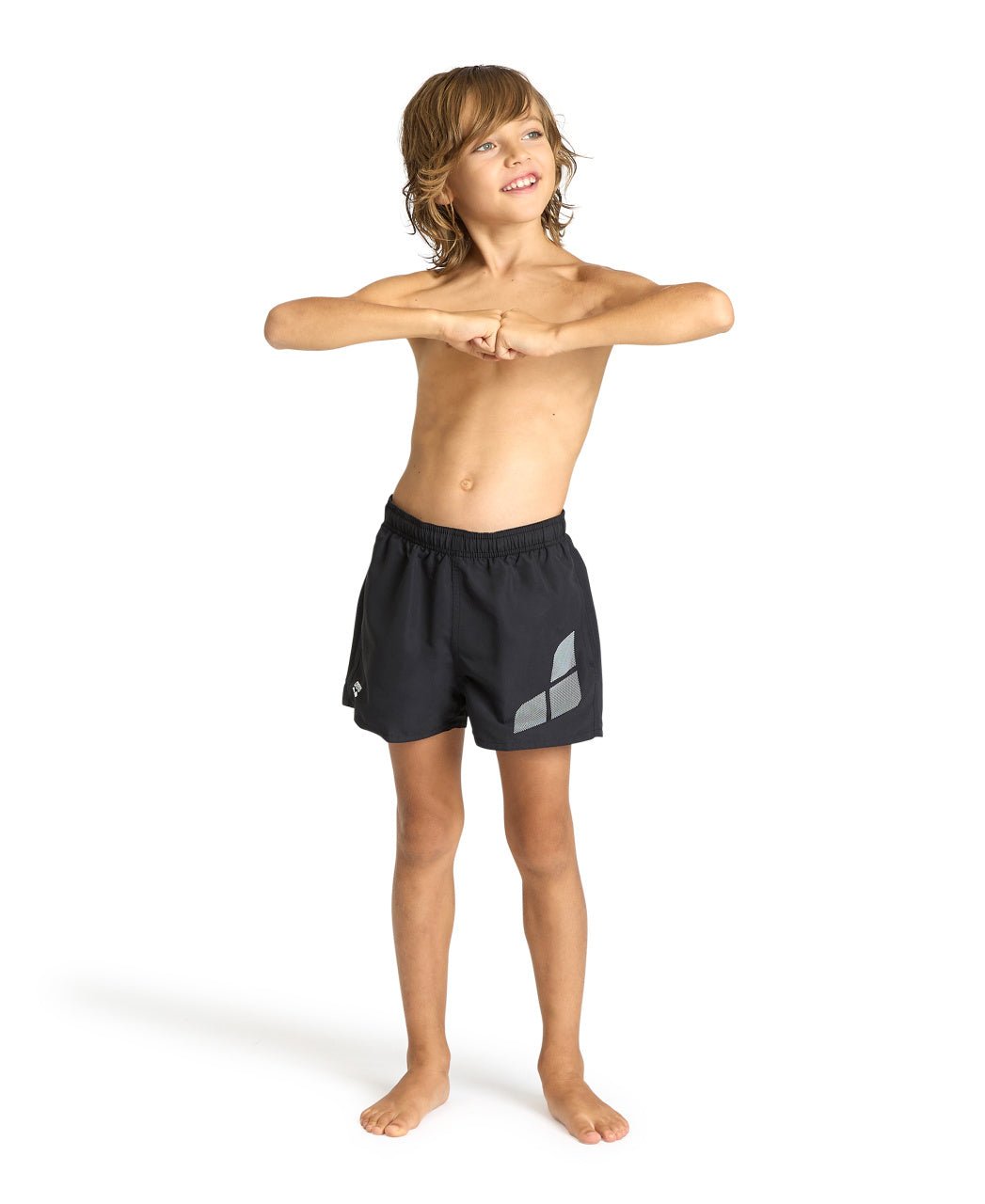 Beach Short Logo poikien uimahousut, mustaArena