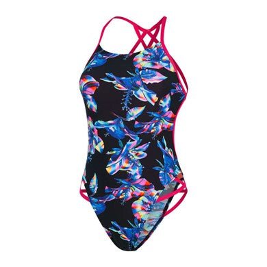 Bio - Illuminate Allover Freestyler naisten uimapukuSpeedo