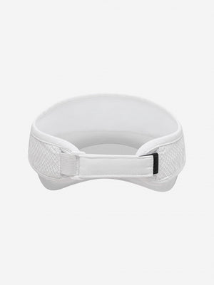 Unisex Visor löparkeps för triathlon, vit