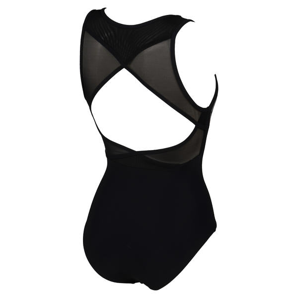 Julie B-cup Cross Back dambaddräkt, svart