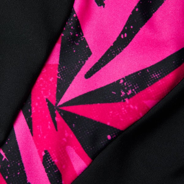 Hyper Boom Splice Muscleback tyttöjen uimapuku, musta - pinkkiSpeedo