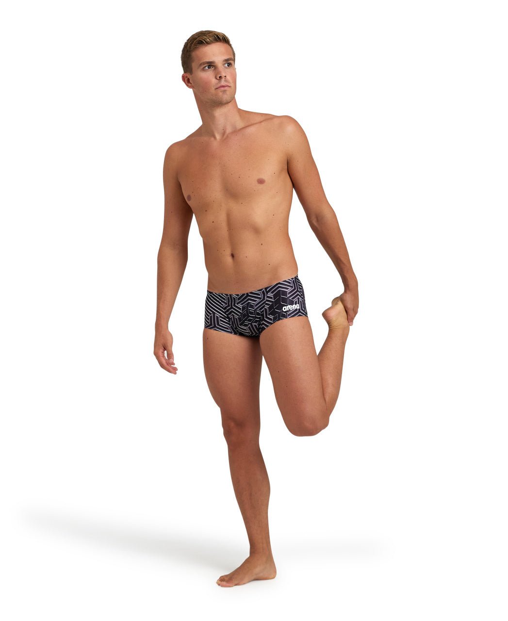 Kikko Pro Swim Low Waist Short miesten uimahousut, mustaArena