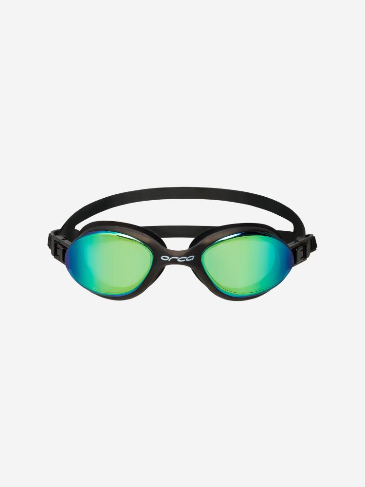 Killa 180º Mirror uimalasit, mustaOrca