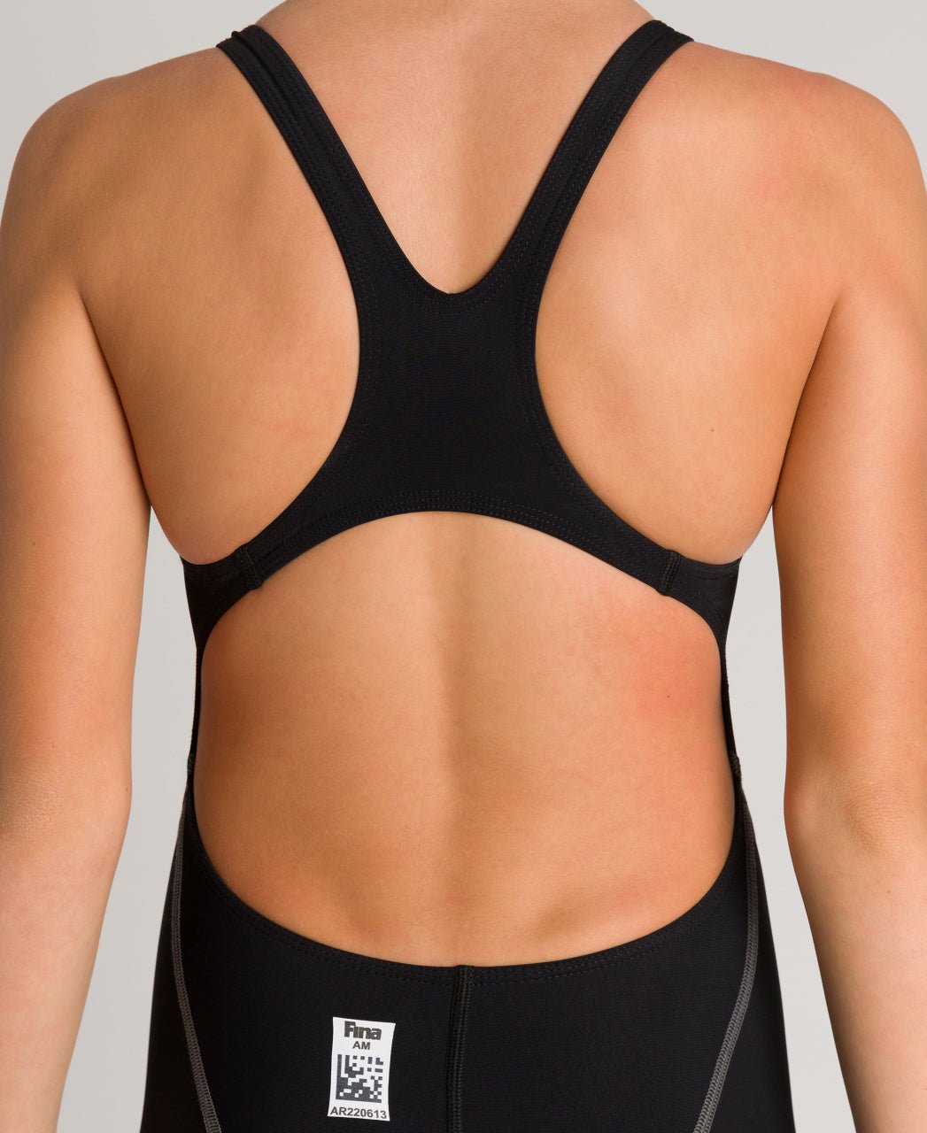 Powerskin ST 2.0 tyttöjen kilpapuku, mustaArena