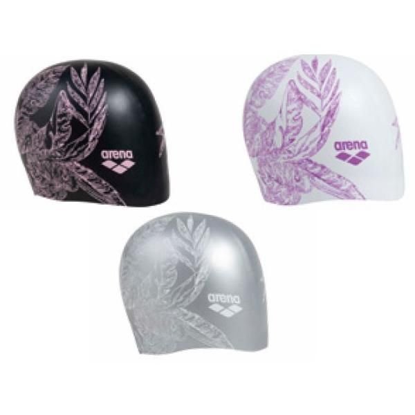 Sirene print Moulded cap pitkähiuksisille, uimalakkilajitelmaArena
