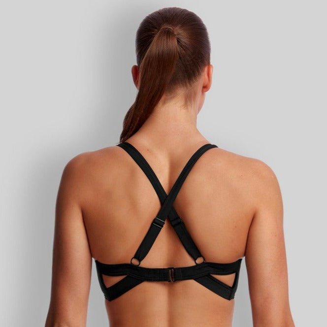 Still Black Hold Steady Naisten bikiniyläosaFunkita