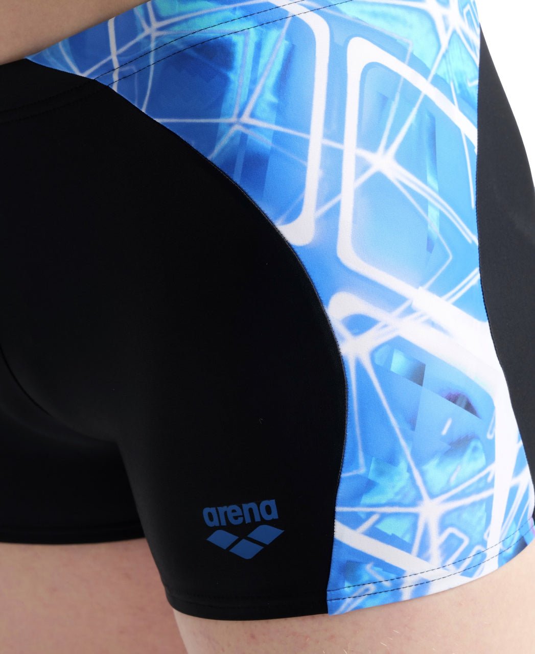 Swim Short Placement miesten uimahousut, musta - sininenArena
