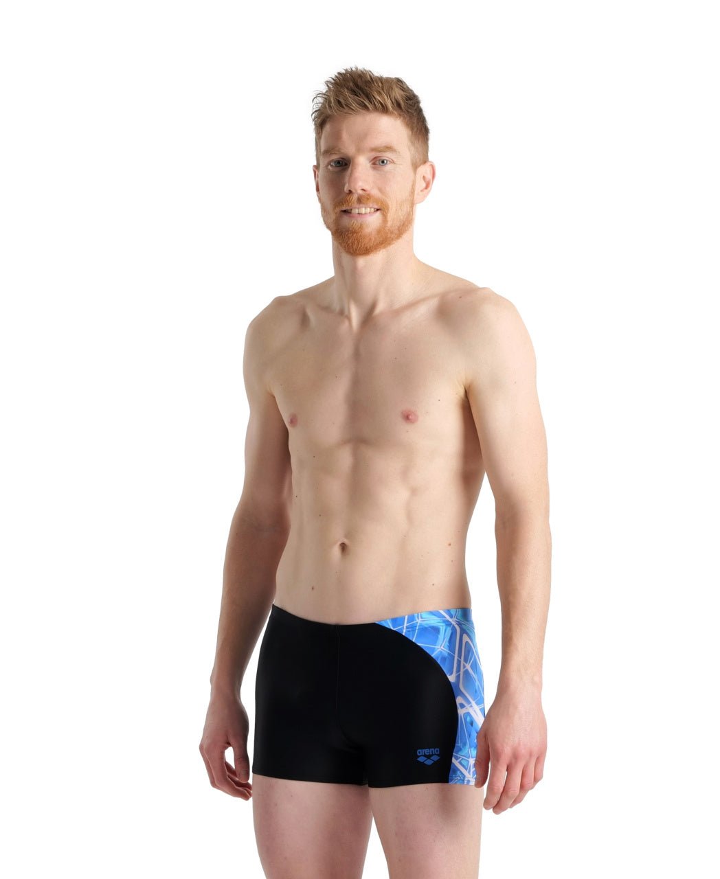 Swim Short Placement miesten uimahousut, musta - sininenArena