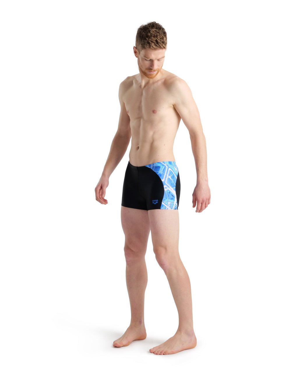 Swim Short Placement miesten uimahousut, musta - sininenArena