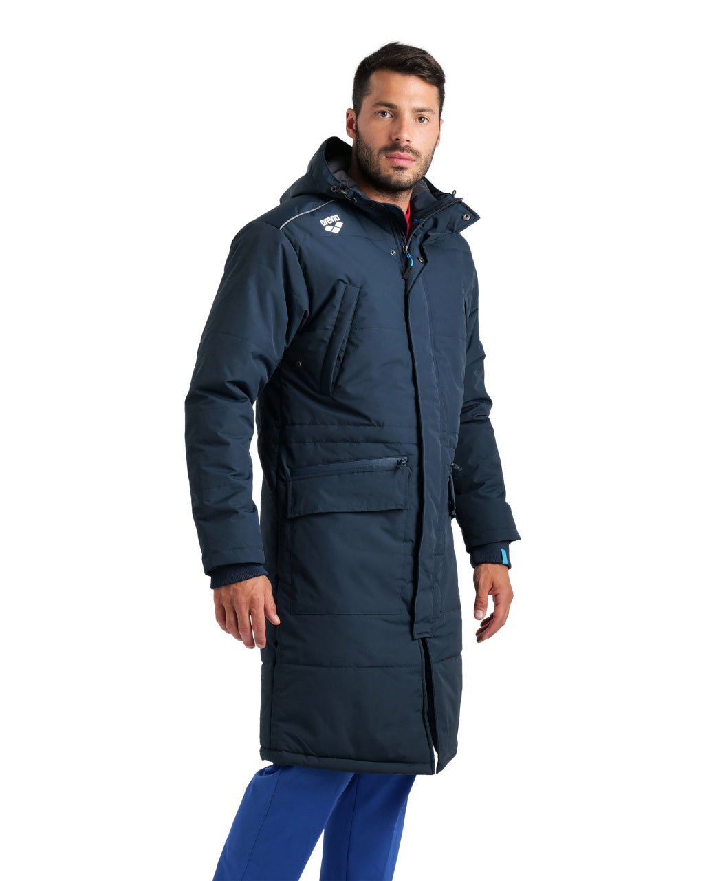 Team Parka Solid parkatakki, tummansininenArena