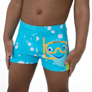Tommy Turtle Placement Aquashort Poikien uimahousutSpeedo