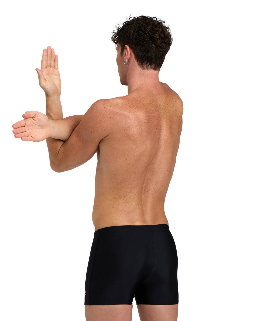 Zip Swim Short miesten uimahousut, mustaArena